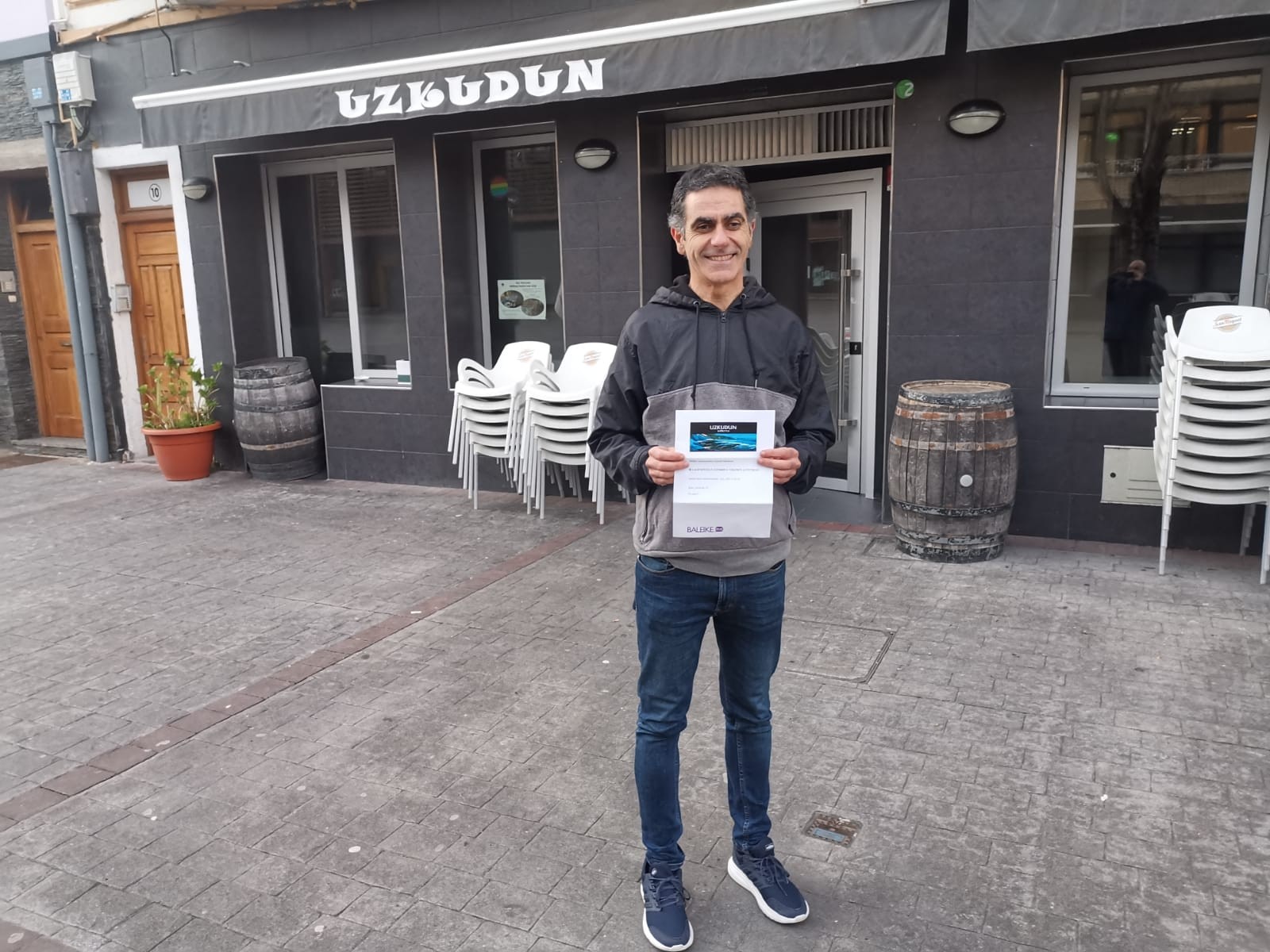 Inauteriak: Uzkudun tabernak emandako jatordua zozkatu dugu