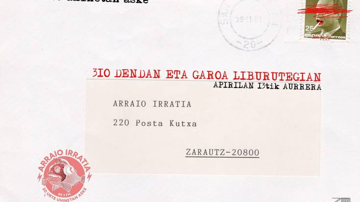 Erakusketa: '... + 20 urte uhinetan aske', Arraio Irratiaren erakusketa