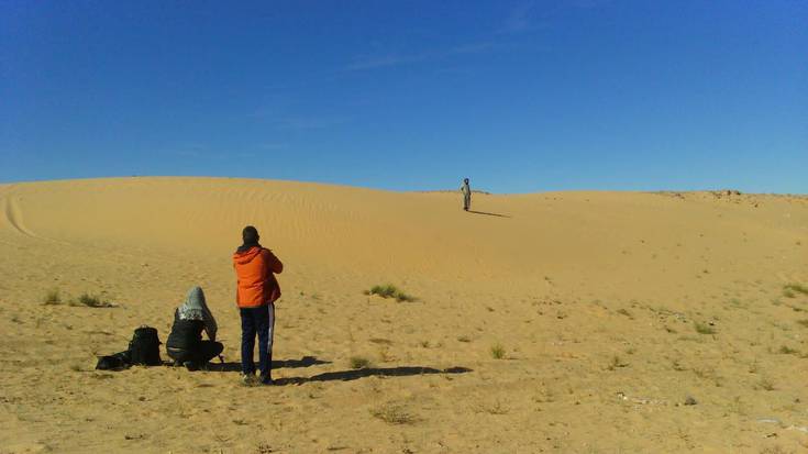 Ekain Albite: “Sahararrekin egunero ikasten da zerbait, ezerezean jakituria topatu izan balute bezalaxe”