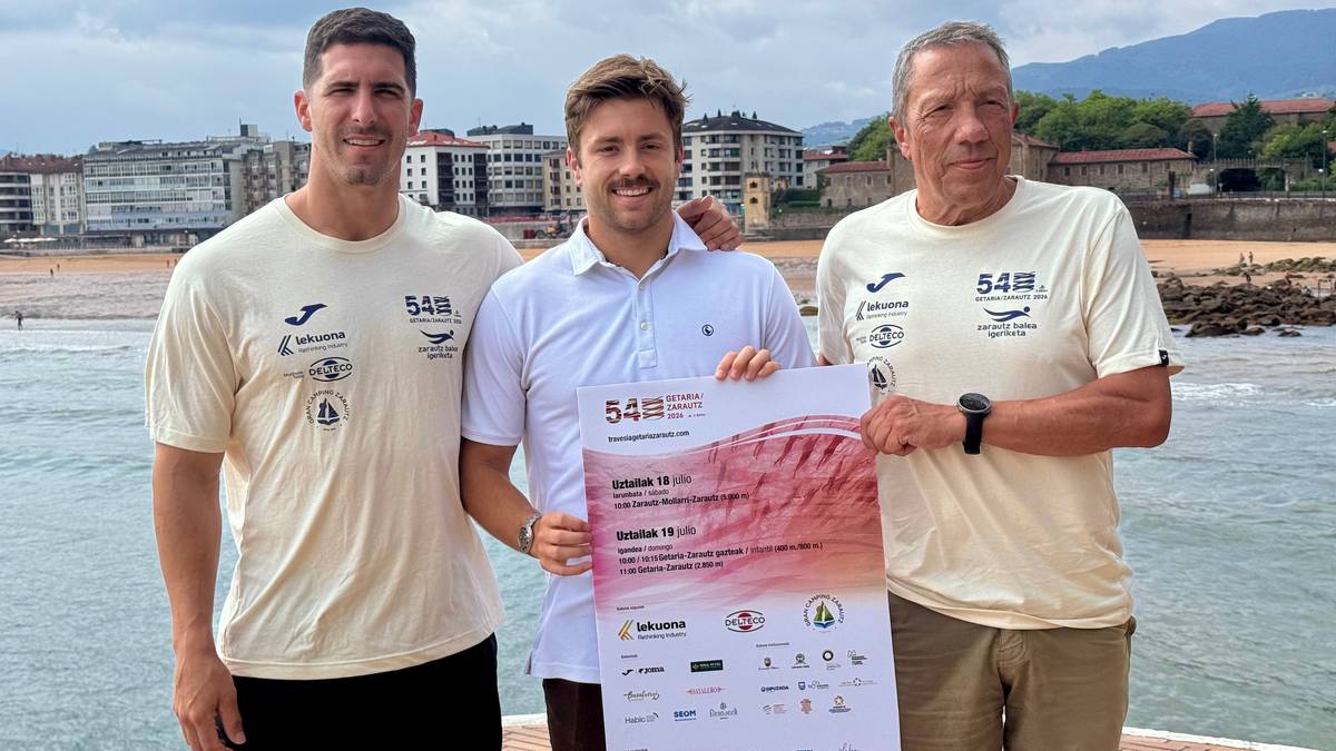 3.800 igerilarik hartuko dituzte Getaria eta Zarautz arteko urak