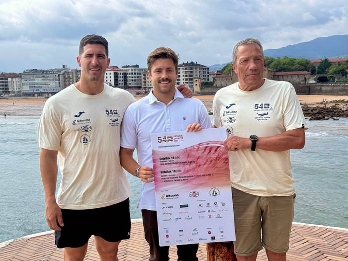 3.800 igerilarik hartuko dituzte Getaria eta Zarautz arteko urak