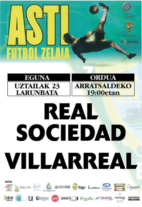 Uztailaren 18an jarriko dituzte salmentan Reala—Vila-real partidarako sarrerak