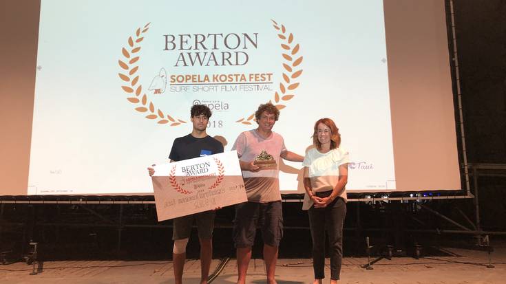 Goya anaien film labur bat saritu dute Sopela Kosta Festeko surf film laburren lehiaketan
