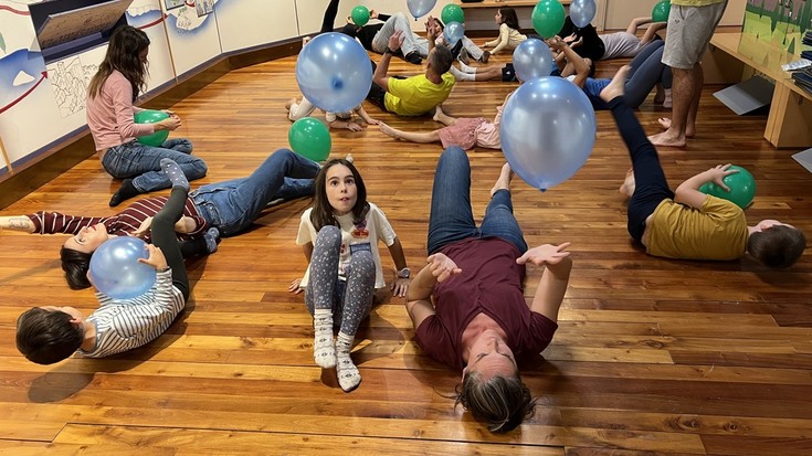 Barreterapia saioa egin dute Ekoetxean