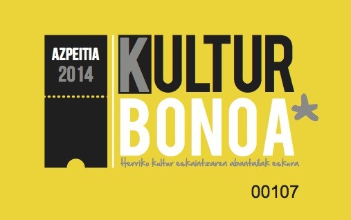 Kultur bonoa eskuragarri dago gaurtik