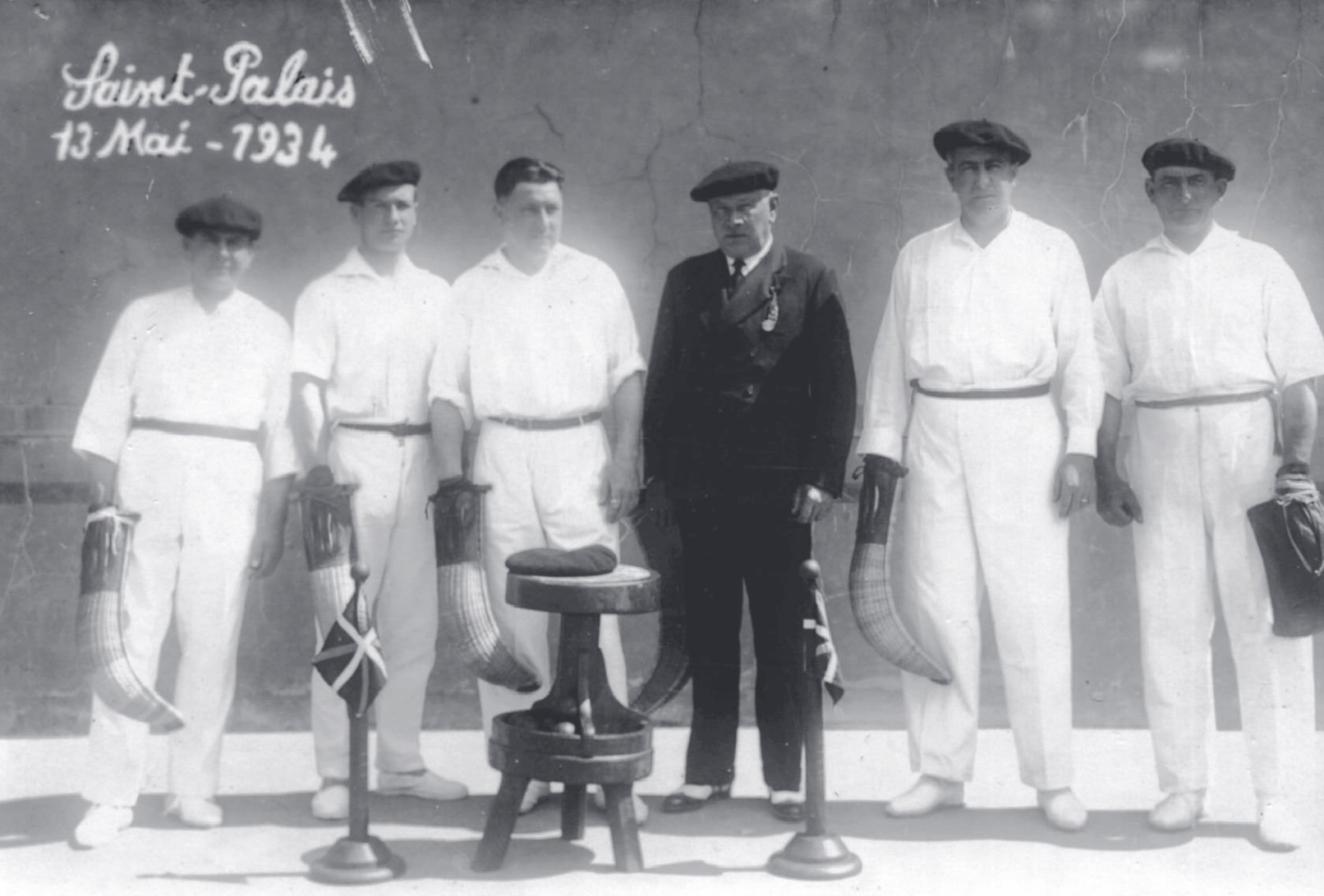 Oriotarren 1930eko errebote partida Saran