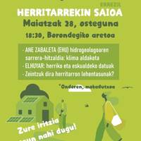 Urola Erdia Ispiluaren Aurrean: Errezilgo herritarrekin saioa