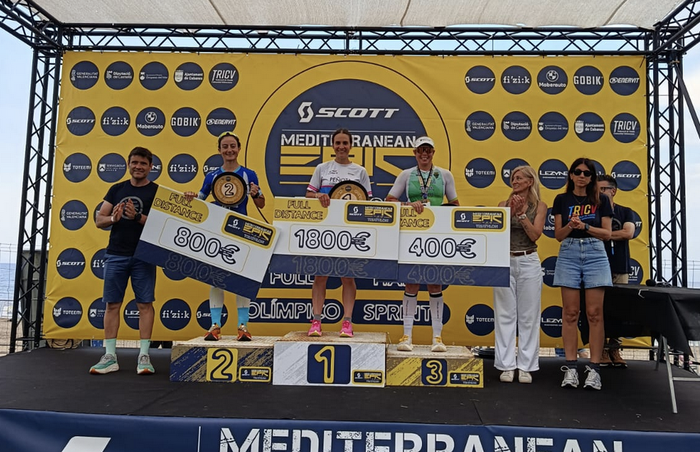 Ironman distantziako Mediterranean Epic Triathlon proba irabazi du Eider Bereziartuak