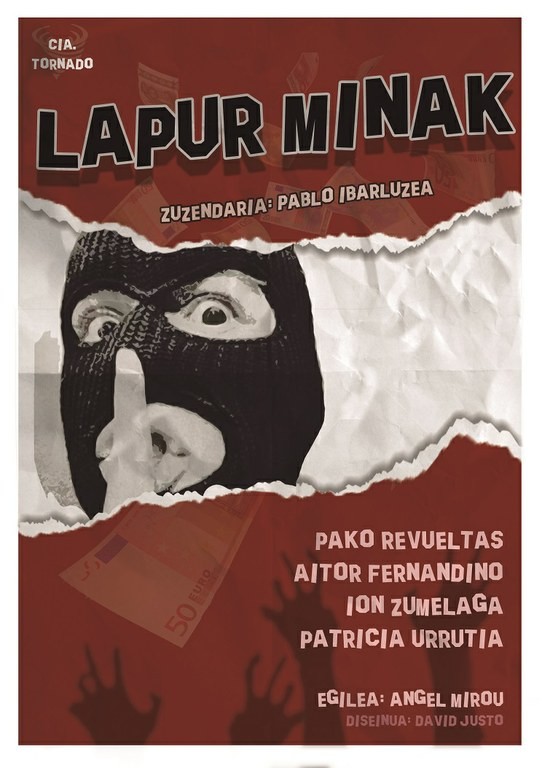 Ondartxon eskainiko dute bihar 'Lapur minak' ikuskizuna