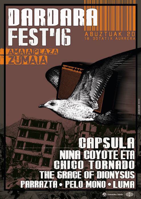 Larunbateko Dardara Festeko kontzertuen ordutegiak