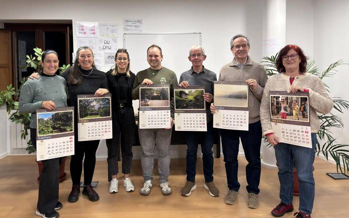 Aiako 2026ko udal egutegi berria aurkeztu dute