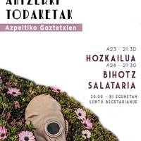 XXXV. Euskal Antzerki Topaketak: 'Bihotz salataria' (Atx Teatroa)