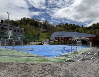 Sahatsaga kiroldegiko estalpe berria, jada herritarren eskura