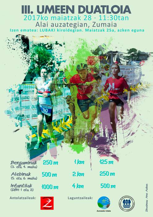 Duatloi txikia jokatuko da hirugarrenez maiatzaren 28an