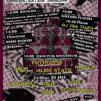 Palestinaren Aldeko V. Tekno Punk Erresistentzia Jaialdia