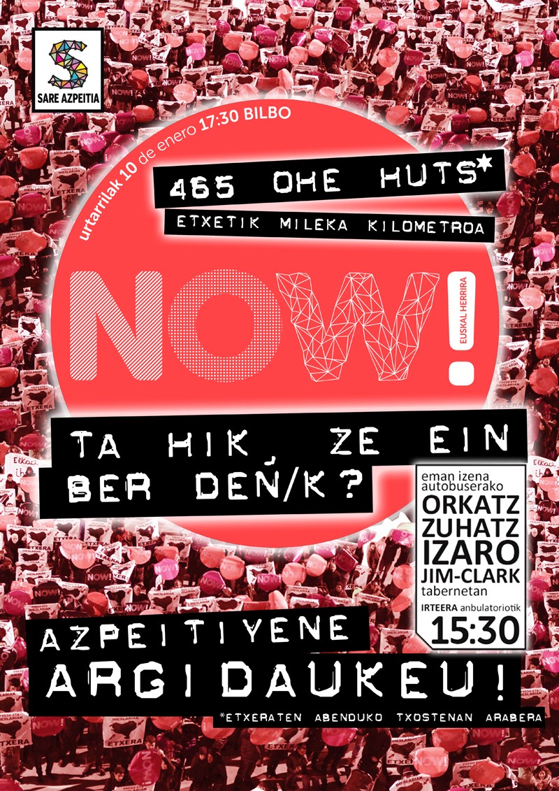 Zapatuen denok Bilbora!