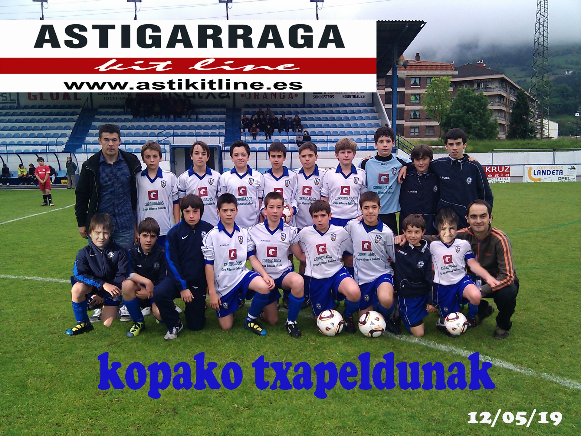 ZORIONAK LORTUTAKO TXAPELKETARENGATIK. ASTIGARRAGA KIT ...