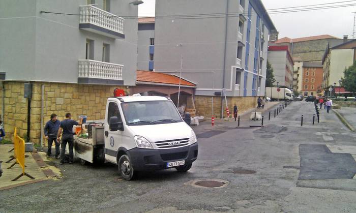 Oinezkoentzat izango da hemendik aurrera Abeslari kaleko zati bat