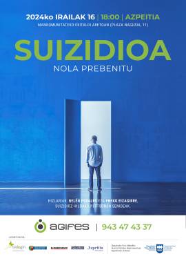 Hitzaldia: 'Suizidioa nola prebenitu'