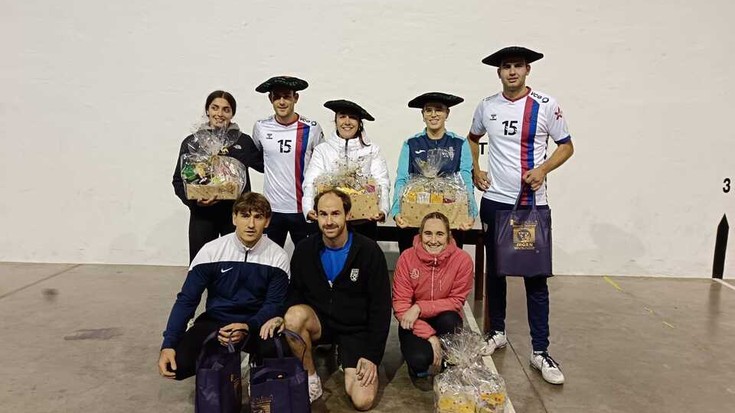 Gartzia-Larrea eta Ruiz de Larramendi-Polanco txapeldun, Elosuko pilota txapelketan