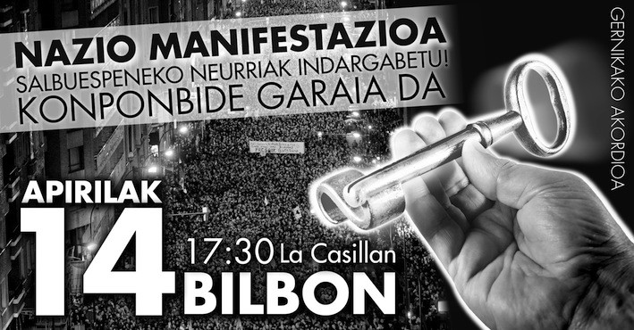Apirilaren 14an, larunbatean, manifestazio nazionala ...