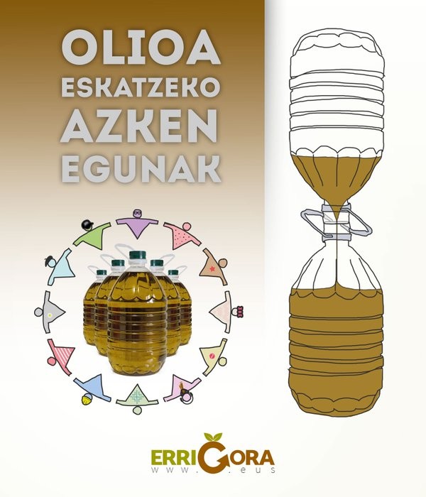 Datorren asteartean amaituko da Errigorako olioa eta kontserbak eskatzeko epea