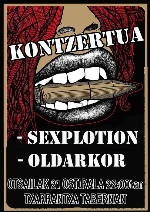 Kontzertuak: Sexplotion eta Oldarkorrak