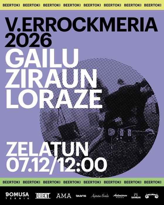 Kontzertuak: V. Errockmeria 2026
