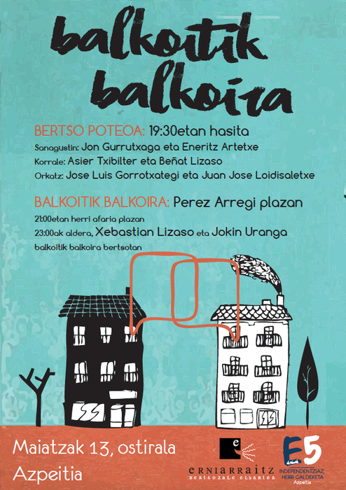 'Balkoitik balkoira', erabakitzeko eskubidearen alde