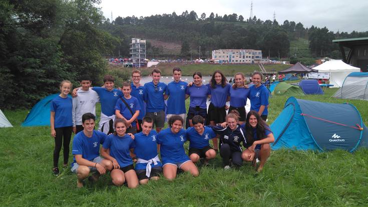 Kadete eta infantil mailako sprinteko Espainiako txapelketan aritu dira Itxas-Gaineko gaztetxoak