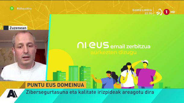 Josu Waliño: “Segurtasuna gako bat da guretzat, egunero konprobatzen ditugu .eus domeinu guztiak”