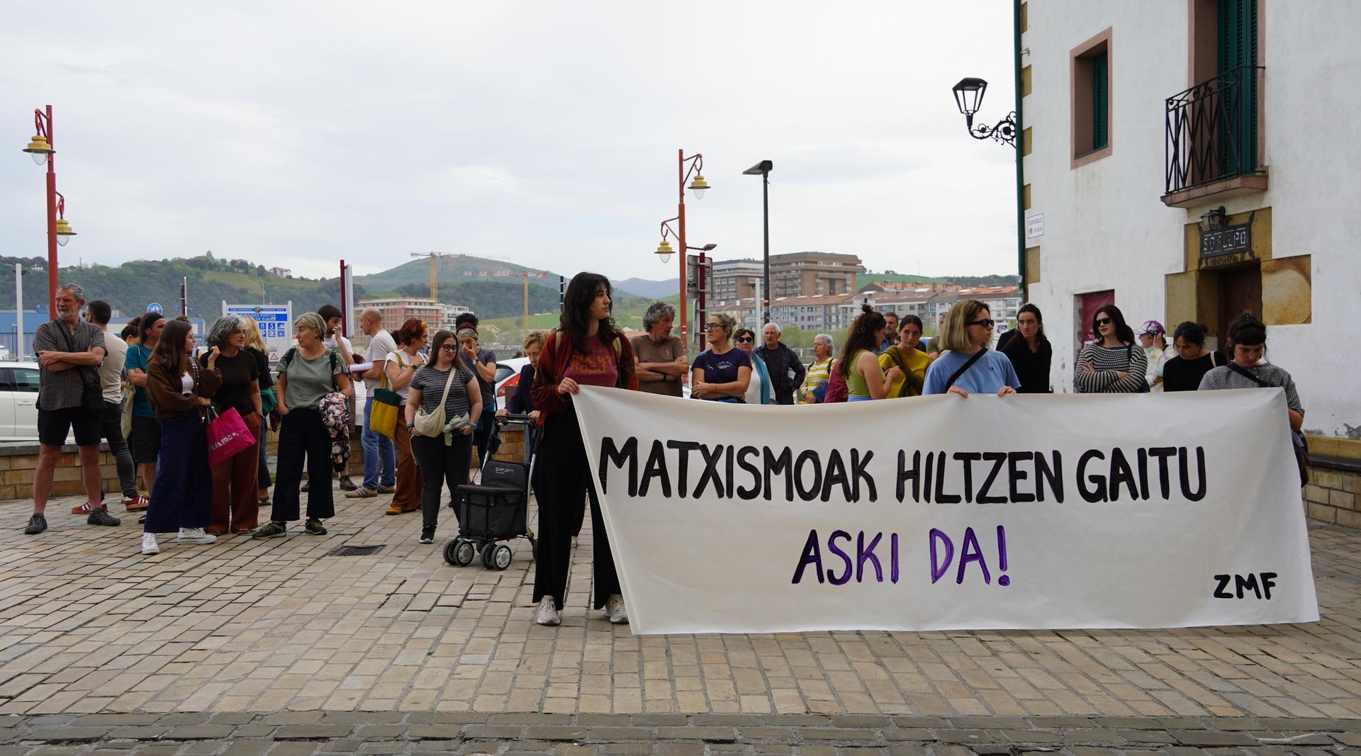Basauriko hilketa matxista irmoki salatu dute Zumaian