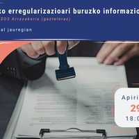 Hitzaldia: 'Ezohiko erregularizazioari buruzko informazio saioa', SOS Arrazakeriaren eskutik