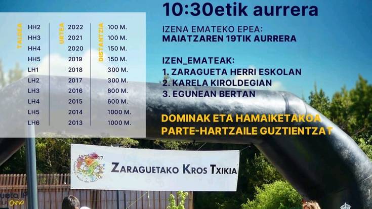 Zaraguetako XVI. Kros Txikia