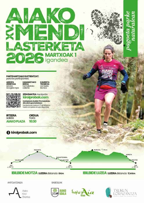 Lasterketa: Aiako XV. Mendi Lasterketa