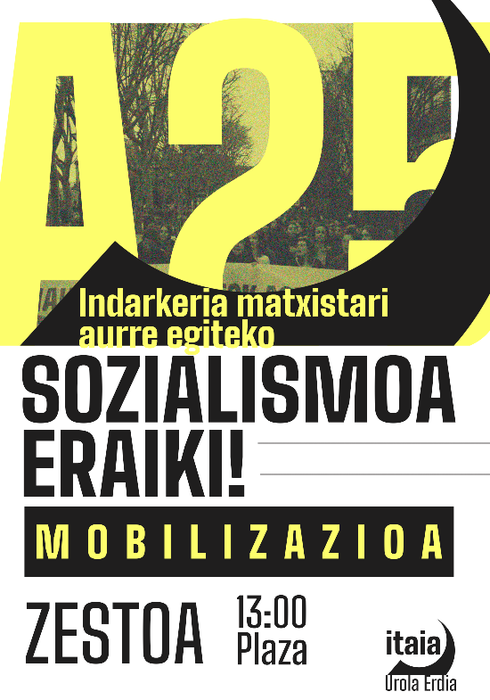 Indarkeria matxistaren kontrako mobilizazioa