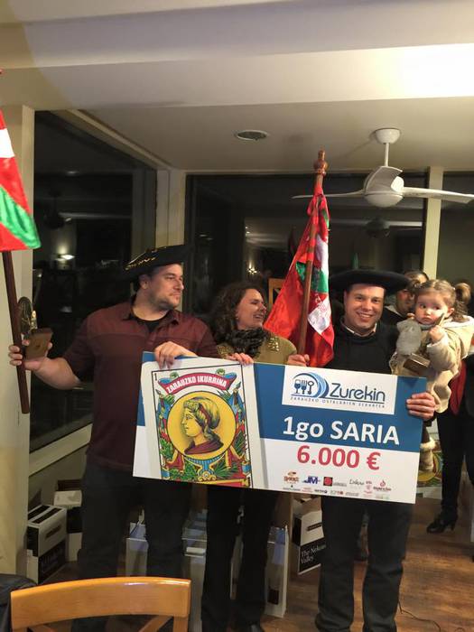 Priya-Aldako bikoteak irabazi du museko Zarauzko Ikurriña