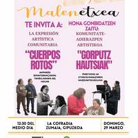 Adierazpen artistikoa: 'Gorputz hautsiak'