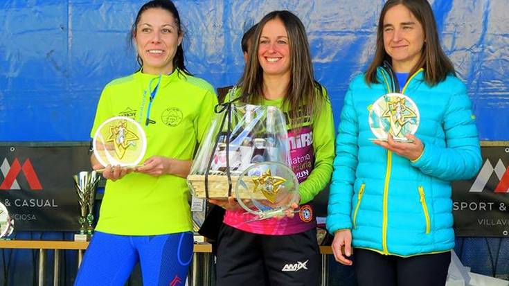 Jone Urkizuk podiuma egin du Trail Villaviciosa Cabranes lasterketan