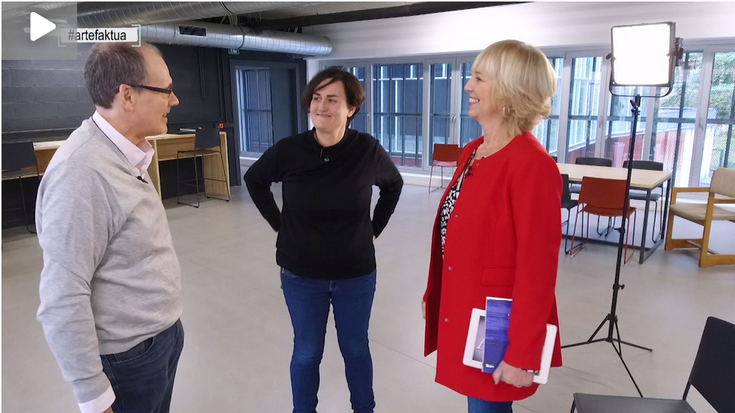 Bideoa: Amagoia Gurrutxaga, Jose Luis Otamendiren gonbidatua 'Artefaktua'-n