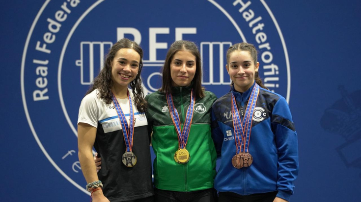 Malen Monasteriok bigarren egin du Espainiako Halterofilia Txapelketan