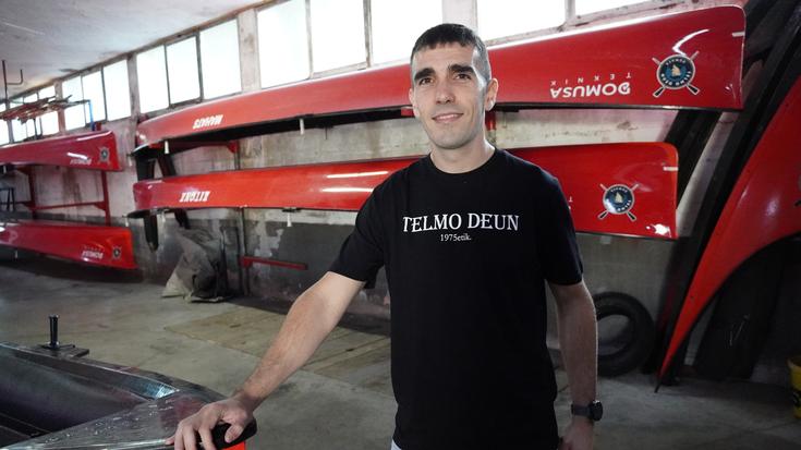 Eñaut Larrañaga da Telmo Deun arraun elkarteko presidente berria