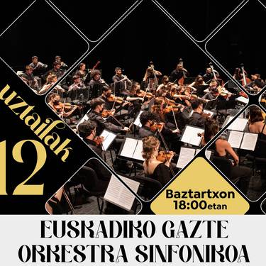 Kontzertua: Euskal Herriko Gazte Orkestra