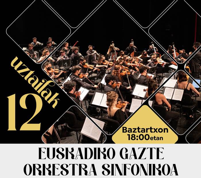 Kontzertua: Euskal Herriko Gazte Orkestra