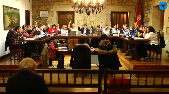 Bideoa: Zarauzko Udalaren otsaileko ohiko udalbatzarra