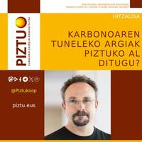 Hitzaldia: Unai Pascualen 'Karbonoaren tuneleko argiak piztuko al ditugu?'
