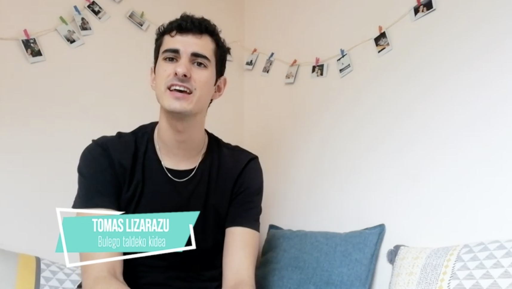 Bulego taldeko Tomas Lizarazu izango da gaur bosgarrenez, #EtxetikMundura egitasmoan