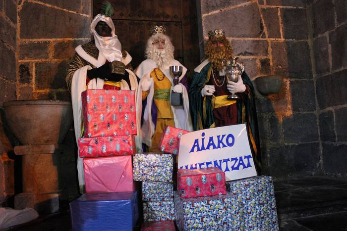 Erregeak etorri dira Aiara