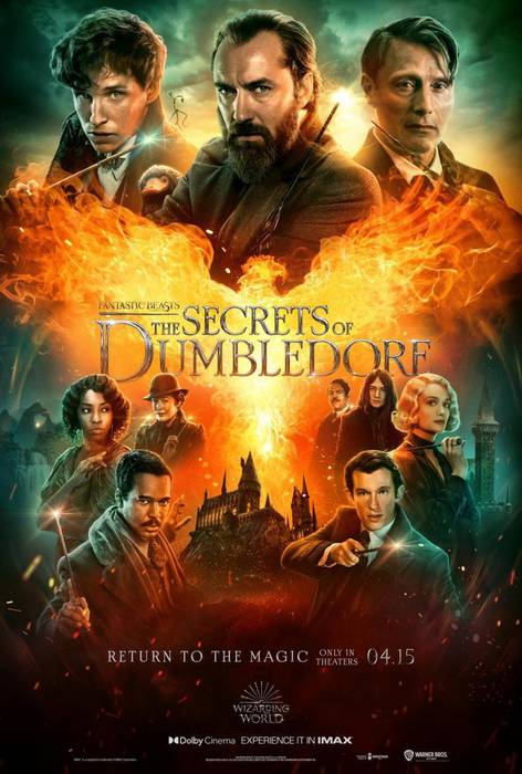 'Los secretos de Dumbledore' filma