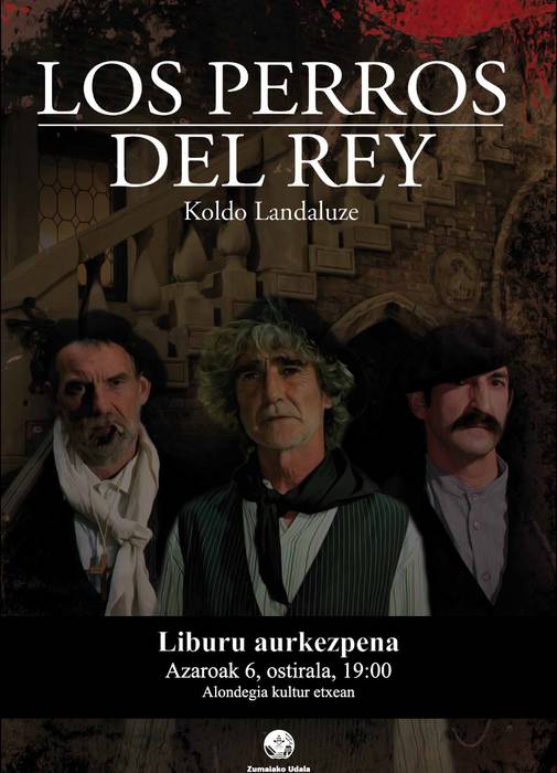 Koldo Landaluzeren 'Los perros del rey' eleberria aurkeztuko da ostiralean Alondegian